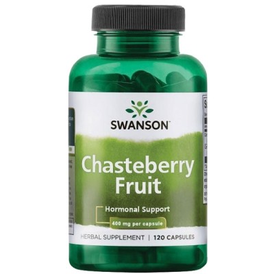 Chasteberry Fruit 400 мг 120 капсули | Swanson Много добро средство за облекчаване симптомите на ПМС Намалява възпалителните процеси Добро средство при болезнена менструация Подобрява плодовитостта и контр Chasteberry Fruit 400 мг 120 капсули | Swanson Мн