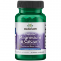 Chelated Magnesium & Calcium with Vitamins D3&K2 90 капсули | Swanson