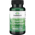 Cinnamon & Chromium with Chromax 60 веге капсули | Swanson
