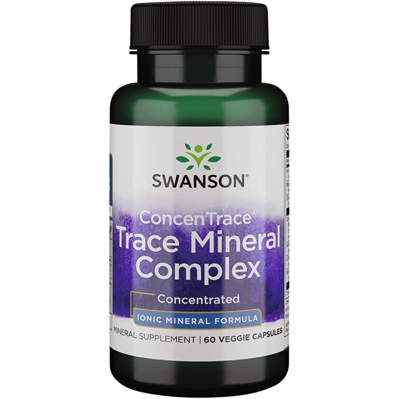 ConcenTrace Mineral Complex 60 веге капсули | Swanson