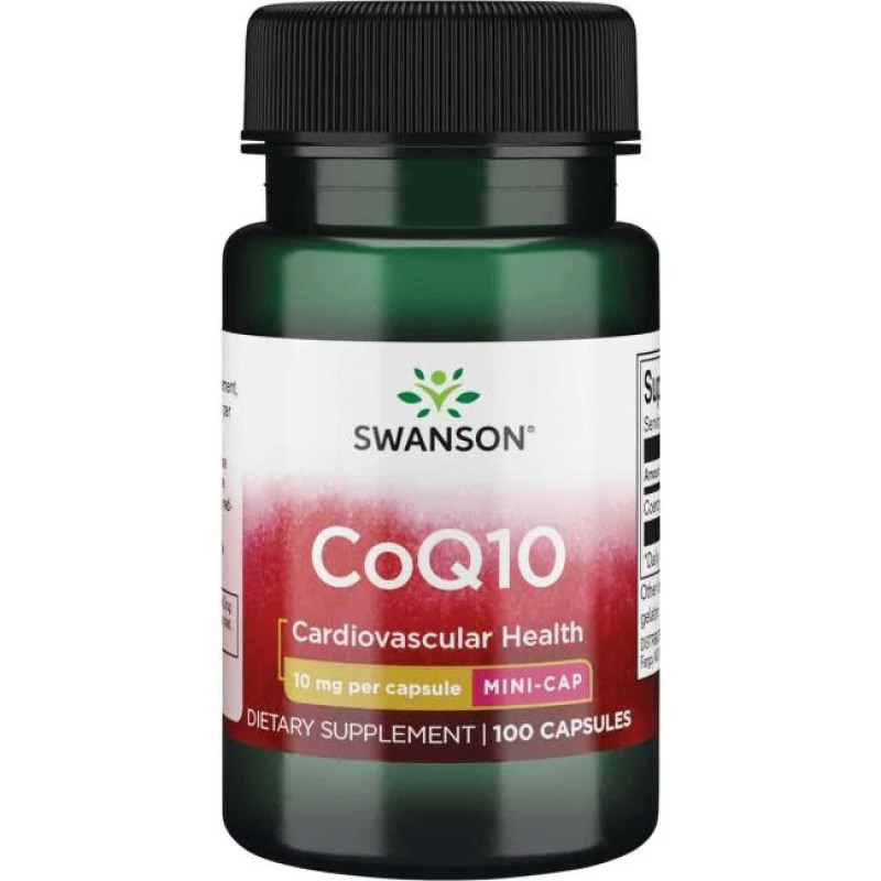 CoQ10 10 мг 100 капсули | Swanson