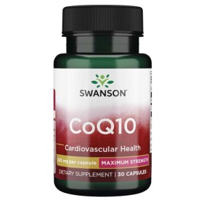 CoQ10 200 мг 30 капсули | Swanson