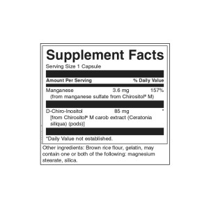 D-Chiro-Inositol 60 капсули | Swanson