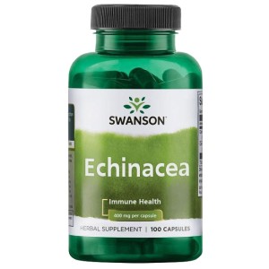 Echinacea 400 мг 100 капсули | Swanson Echinacea 400 мг 100 капсули | Swanson