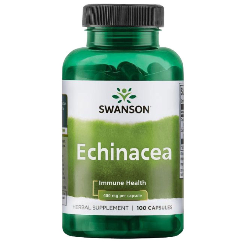 Echinacea 400 мг 100 капсули | Swanson