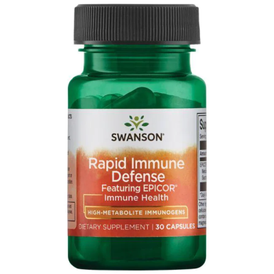 EPICOR High-Metabolite Immunogens 500 мг 30 капсули | Swanson EPICOR High-Metabolite Immunogens 500 мг 30 капсули | Swanson