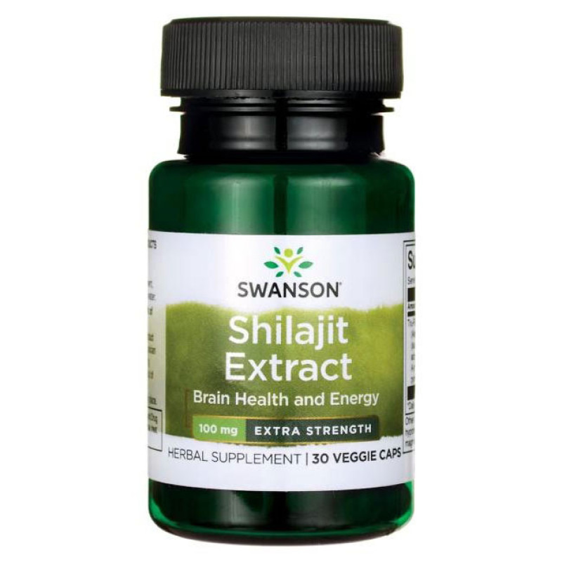 Extra Strength Shilajit Extract 100 мг 30 веге капсули | Swanson