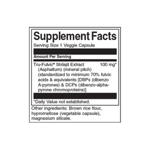 Extra Strength Shilajit Extract 100 мг 30 веге капсули | Swanson