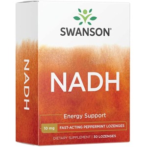 Fast-Acting NADH High Bioavailability 10 мг 30 таблетки за смучене | Swanson
