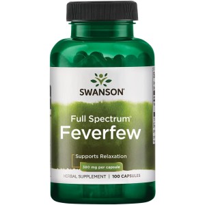 Feverfew 380 мг 100 капсули | Swanson
