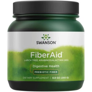 FiberAid Larch Tree Arabinogalactan (AG) 250 гр прах | Swanson