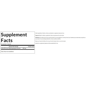 Focused Attention Alpinia Galanga - Caffeine-Free 300 мг 30 капсули | Swanson