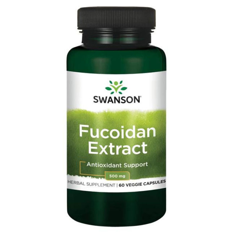 Fucoidan Extract 500 мг 60 вегетариански капсули | Swanson