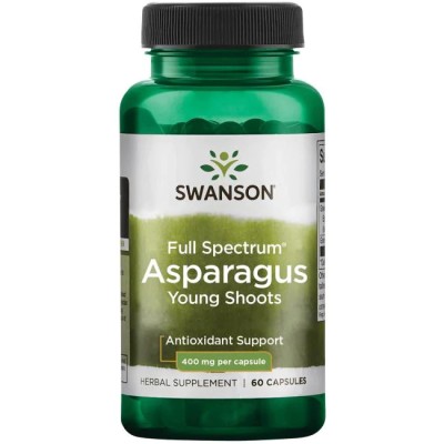 Full Spectrum Asparagus 400 мг 60 капсули | Swanson Подкрепя и стимулира имунната система Богато съдържание на фибри, витамини и фолиева киселина Мощен антиоксидант Облекчава стомашните проблеми Пълен С Full Spectrum Asparagus 400 мг 60 капсули | Swanson 
