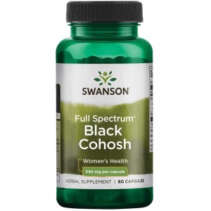 Full Spectrum Black Cohosh 540 мг 60 капсули | Swanson