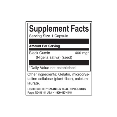Full Spectrum Black Cumin Seed 400 мг 60 капсули | Swanson Full Spectrum Black Cumin Seed 400 мг 60 капсули | SwansonПоддържа имунното здраве
Поддържа микробния баланс
Поддържа здравето на дихателните пътища
Източник на протеини и фибри
Ful Full Spectrum Black Cumin Seed 400 мг 60 капсули | Swanson Поддържа имунното здраве Поддържа микробния баланс Поддържа здравето на дихателните пътища Източник на протеини и фибри Full Spectrum Black Cum Full Spectrum Black Cumin Seed 400 мг 60 капсули | S