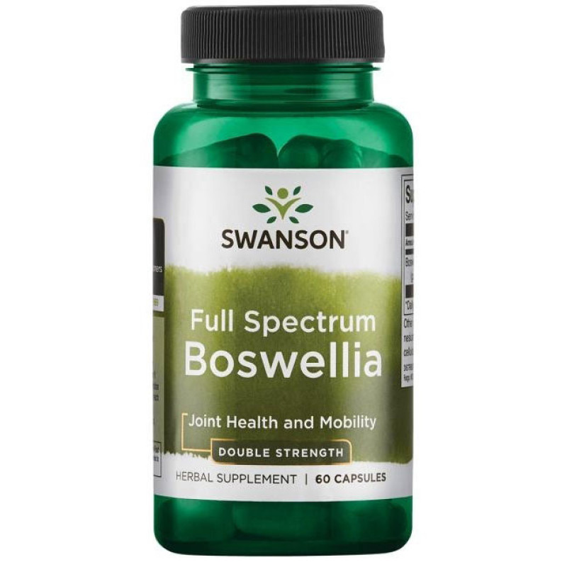 Full Spectrum Boswellia Double Strength 60 капсули | Swanson
