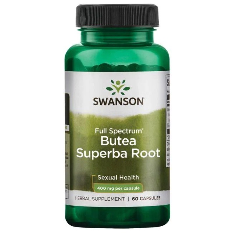 Full Spectrum Butea Superba Root 400 мг 60 капсули | Swanson