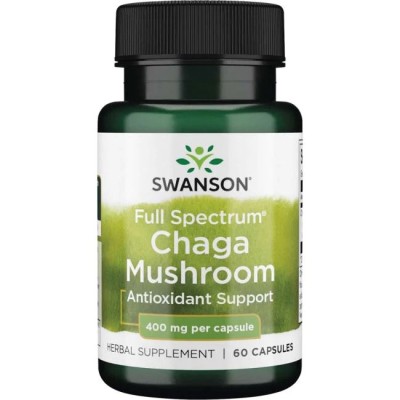 Full Spectrum Chaga Mushroom 400 мг 60 капсули | Swanson Full Spectrum Chaga Mushroom 400 мг 60 капсули | SwansonМощен антиоксидант
Предпазва от развитие на злокачествени заболявания
Поддържа здрава и силна имунна система
Понижава високия лош Full Spectrum Chaga Mushroom 400 мг 60 капсули | Swanson Мощен антиоксидант Предпазва от развитие на злокачествени заболявания Поддържа здрава и силна имунна система Понижава високия лош холестерол и кръвн Full Spectrum Chaga Mushroom 400 мг 60 капсули |