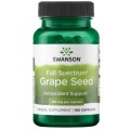 Full Spectrum Grape Seed 380 мг 100 капсули | Swanson