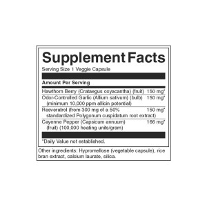 Full Spectrum Herbal Cardiovascular Care 30 веге капсули | Swanson