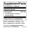 Full Spectrum Lemongrass 400 мг 60 капсули | Swanson