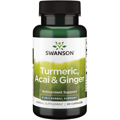 Full Spectrum Turmeric, Acai & Ginger 60 капсули | Swanson Full Spectrum Turmeric, Acai & Ginger 60 Капсули | SwansonТоник три в едно за общо здравословно състояние на тялото
Широки ползи за цялостна поддръжка на тялото
Поддържа сърдечн Full Spectrum Turmeric, Acai & Ginger 60 Капсули | Swanson Тоник три в едно за общо здравословно състояние на тялото Широки ползи за цялостна поддръжка на тялото Поддържа сърдечно-съдовата система Подс Full Spectrum Turmeric, Acai & Ginger 60 Капс