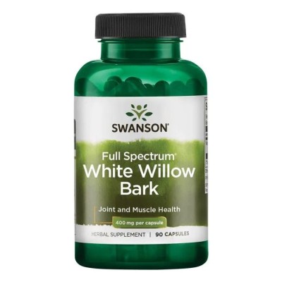 Full Spectrum White Willow Bark 400 мг 90 капсули | Swanson Full Spectrum White Willow Bark 400 мг 90 капсули | SwansonМощен антиоксидант
Облекчава мускулната болка и възпалението
Намалява болката в главата и напрежението
Премахва хроничната [Full Spectrum White Willow Bark 400 мг 90 капсули | Swanson Мощен антиоксидант Облекчава мускулната болка и възпалението Намалява болката в главата и напрежението Премахва хроничната болка в ставите