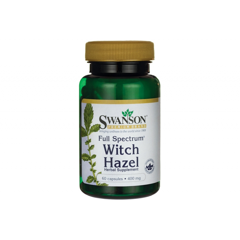 Full Spectrum Witch Hazel 400 мг 60 капсули | Swanson