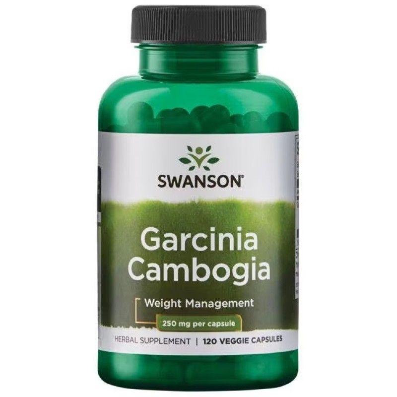 Garcinia Cambogia 250 мг 120 веге капсули | Swanson