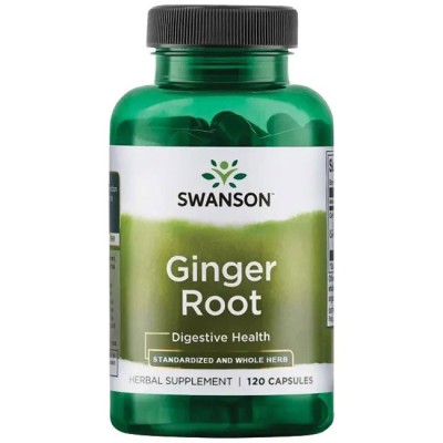 Ginger Root Standardized 250 мг 100 капсули | Swanson Ginger Root Standardized 250 мг 100 капсули | Swanson