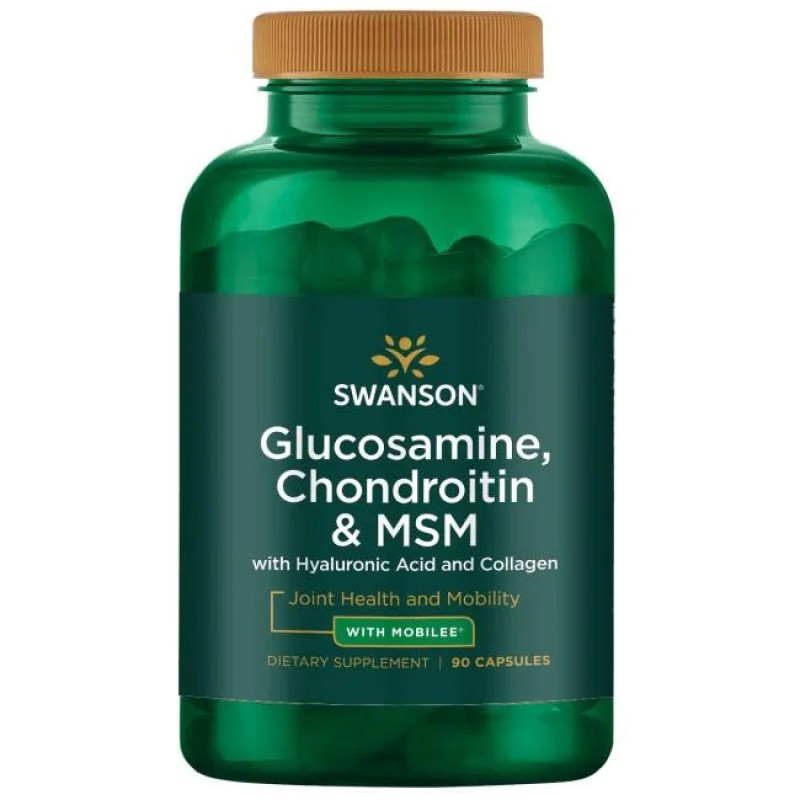 Glucosamine Chondroitin and MSM 90 капсули | Swanson