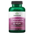 Glucosamine, Chondroitin & MSM 3-in-1 Formula 120 таблетки | Swanson