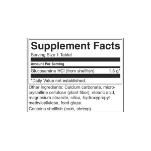 Glucosamine HCl 1500 мг 100 таблетки | Swanson