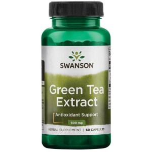Green Tea Extract 500 мг 60 капсули | Swanson Green Tea Extract 500 мг 60 капсули | Swanson