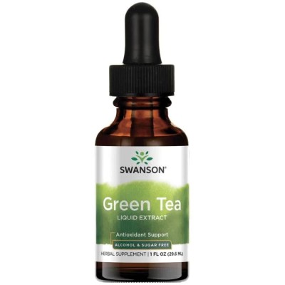 Green Tea Liquid Extract 29,6 мл | Swanson Високо съдържание на активни съставки Има ценни подобряващи здравето свойства Насърчава загубата на тегло и предотвратява затлъстяването Не съдържа алкохол Gre Green Tea Liquid Extract 29,6 мл | Swanson Високо съ