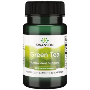 Green Tea 500 мг 30 капсули | Swanson Green Tea 500 мг 30 капсули | Swanson