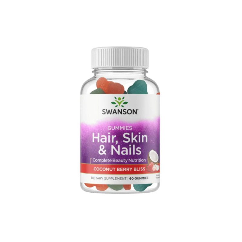 Hair, Skin & Nails Gummies 60 желирани таблетки | Swanson