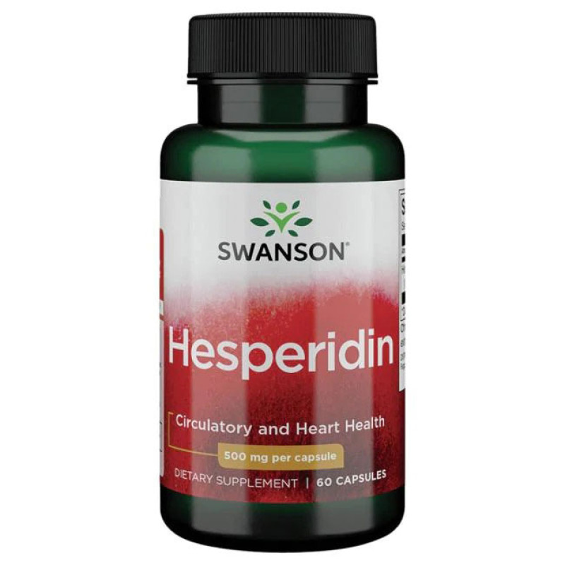 Hesperidin 500 мг 60 капсули | Swanson