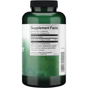 High Potency Apple Cider Vinegar 625 мг 180 капсули | Swanson
