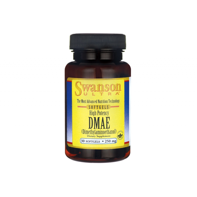 High Potency DMAE 250 мг 30 гел-капсули | Swanson
