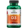 High Potency Vitamin D-3 1000 IU 250 капсули | Swanson