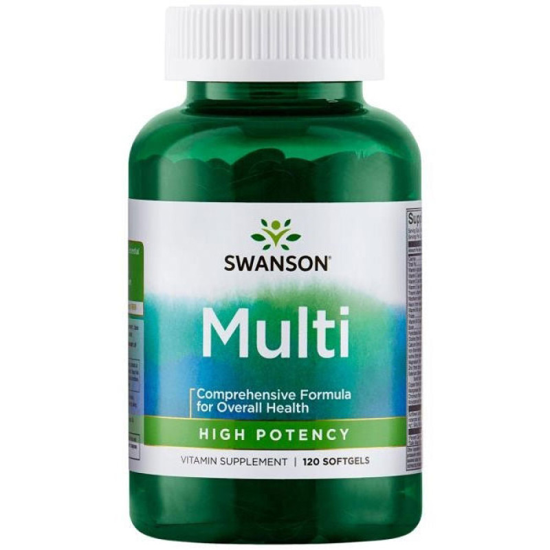 Highly Effective Multi Softgel Capsules 120 Софт Гел Капсули | Swanson