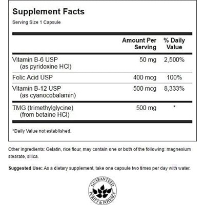 Homocysteine Formula 120 капсули | Swanson Напълно естествен продукт За здравето на сърцето Поддържа здравословни нива на аминокиселинния метаболит хомоцистеин Хомоцистеин Формула на капсули е на топ цена Homocysteine Formula 120 капсули | Swanson Напълно