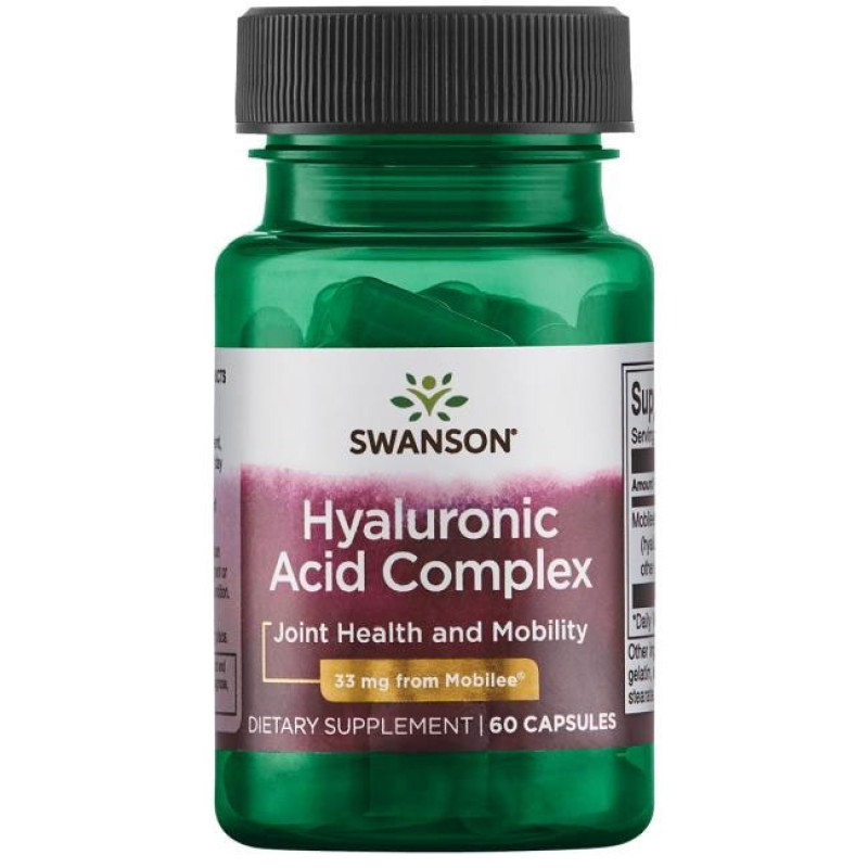 Hyaluronic Acid Complex 60 капсули | Swanson