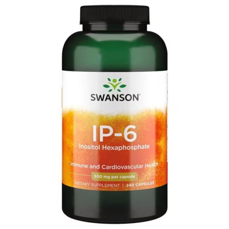 IP-6 Inositol Hexaphosphate 500 мг 240 капсули | Swanson