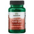 100% Pure Krill Oil 500 мг 60 гел-капсули | Swanson