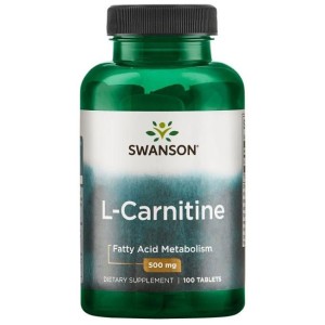 L-Carnitine 500 мг 100 таблетки | Swanson L-Carnitine 500 мг 100 таблетки | Swanson