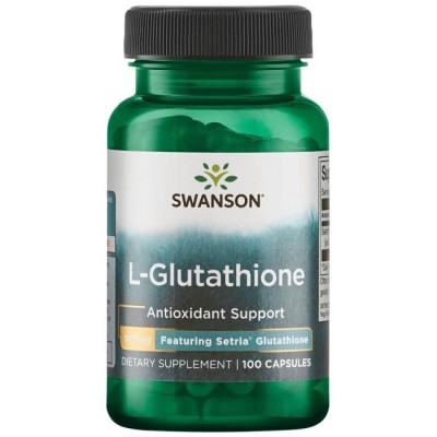 L-Glutathione 100 мг 100 капсули | Swanson L-Glutathione 100 мг 100 капсули | Swanson