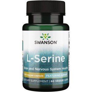 L-Serine 500 мг 60 веге капсули | Swanson